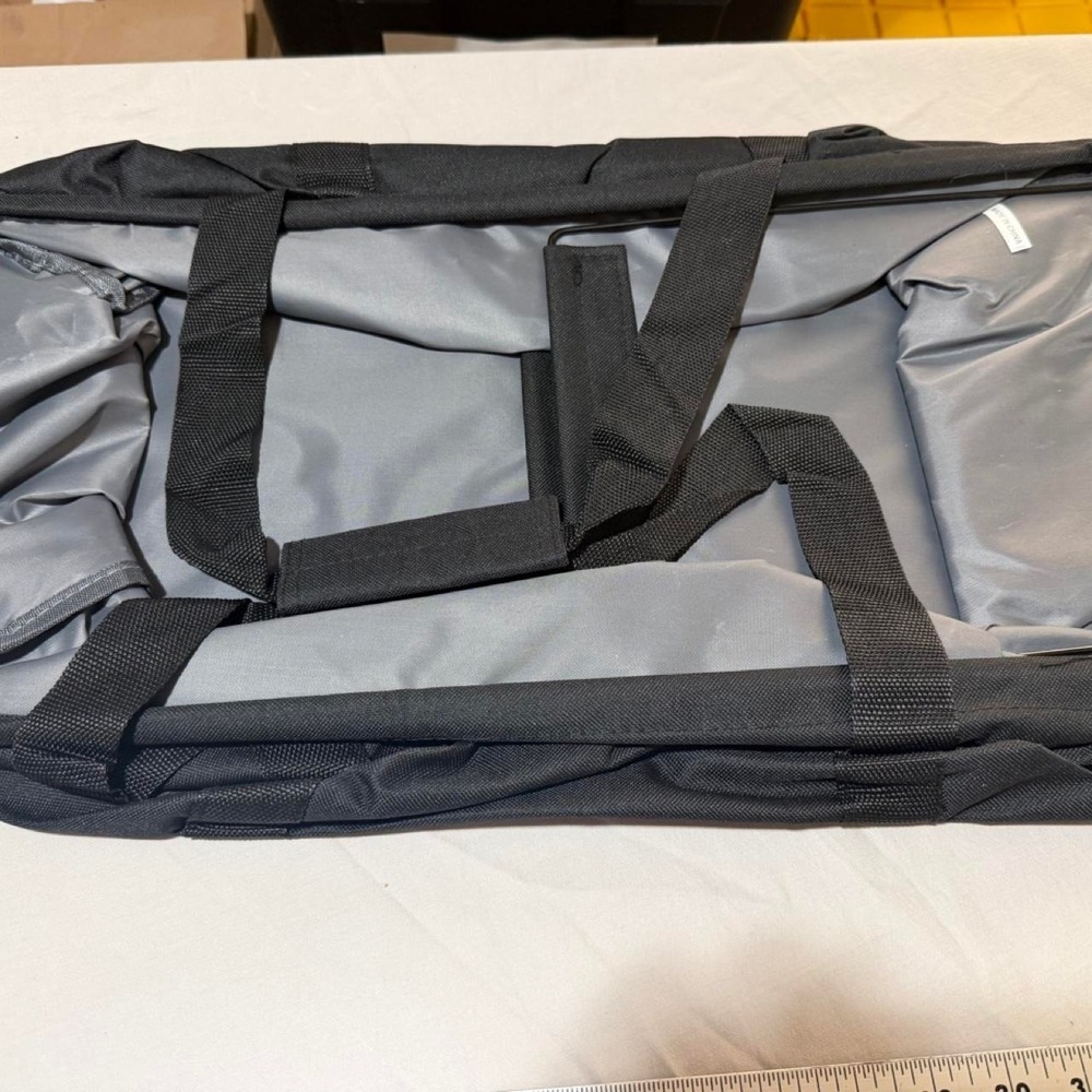 Collapsing tote bag